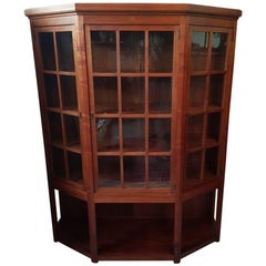 Early 20th Century Dutch Art Deco Display Cabinet