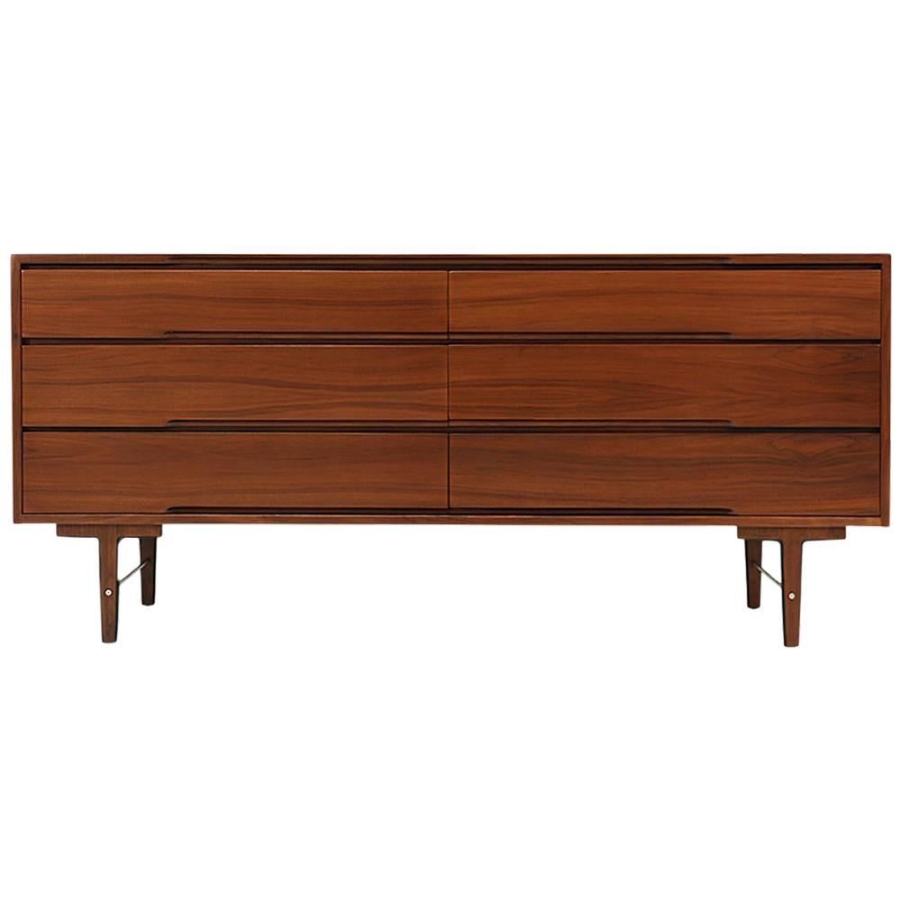 Midcentury Walnut Dresser by Glenn of California