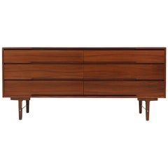 Midcentury Walnut Dresser by Glenn of California