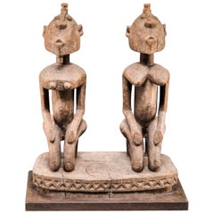 African Dogon Male and Female Figures, Mali