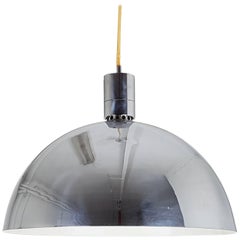 Chrome-Plated AM4Z Pendant Light by Franco Albini & Franca Helg for Sirrah, 1969