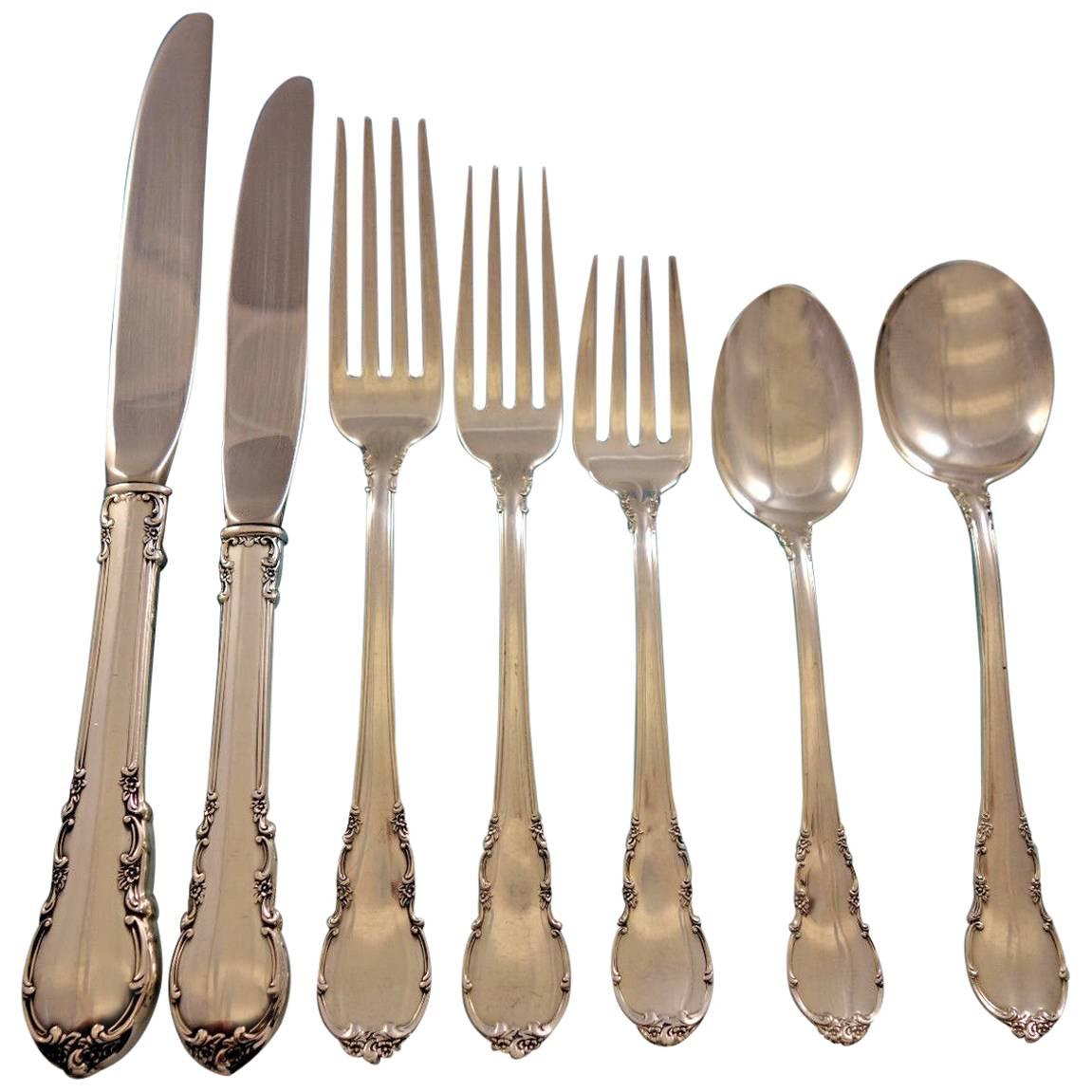 Modern Victorian Lunt sterling silver dinner fork 