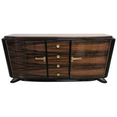 Fine 1940s French Art Deco Sideboard