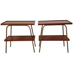 Midcentury Pair of Selletes