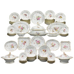 Meissen Porcelain Dinner Service, 92 Pieces