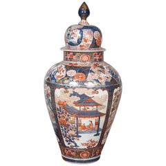 17th Century Imari Vase and Cover