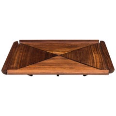 Retro Jens Quistgaard Large Tray in Mutenye and Produced by Dansk in Denmark