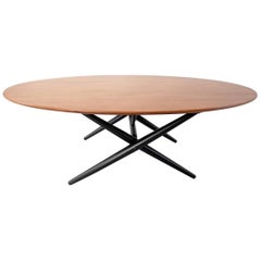 Early Ilmari Tapiovaara 
Ovalette
 Coffee Table for Asko Oy Lahti, Finland, 1953