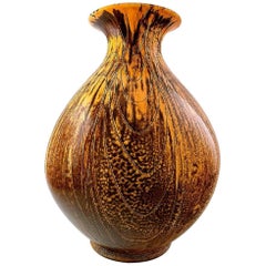Huge Kähler, Denmark, Svend Hammershoi, Glazed Floor Vase in Stoneware
