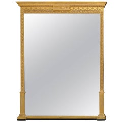 Elegant Victorian Gilt Mirror