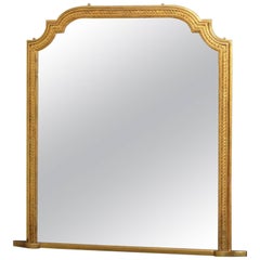 Large Victorian Gilt Mirror