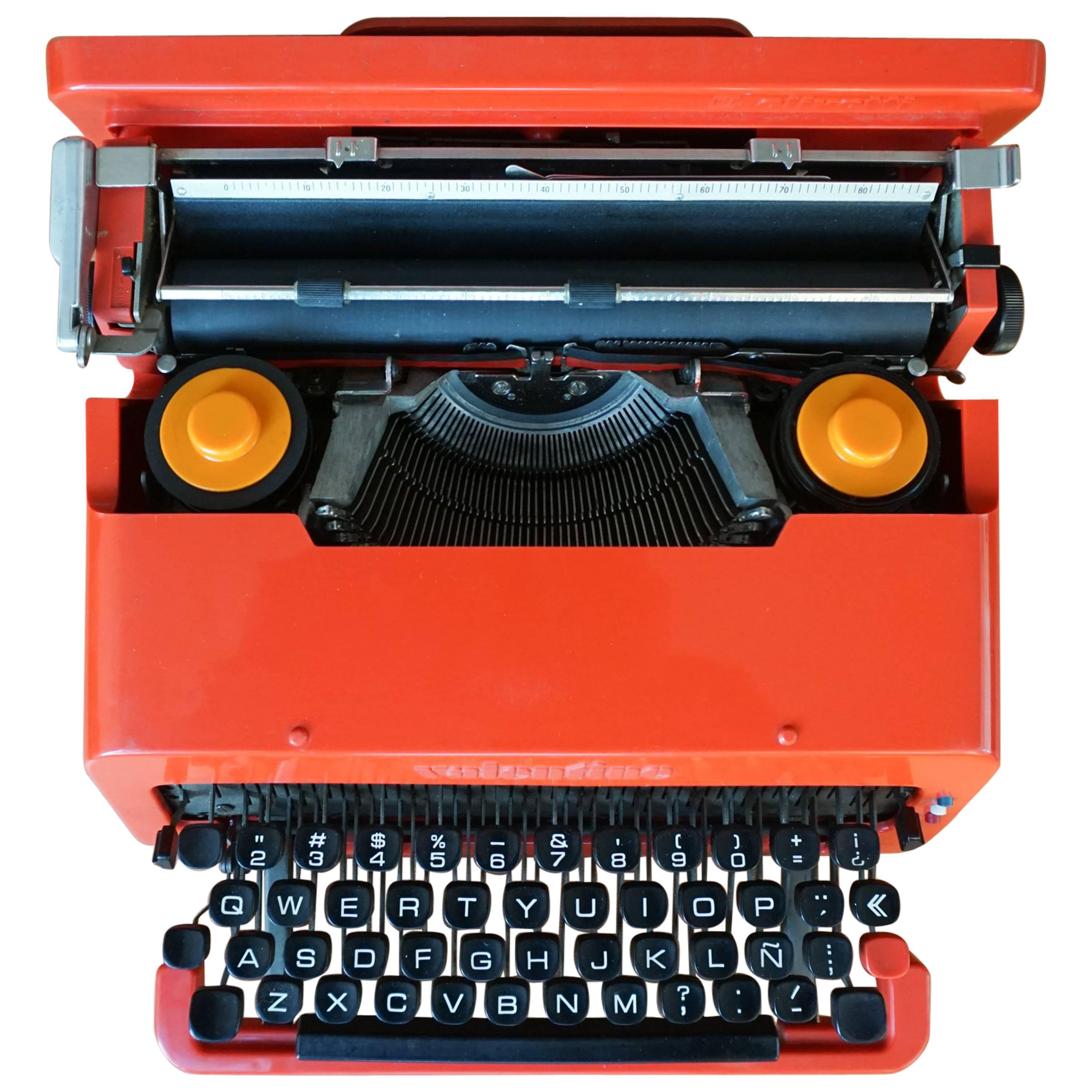Olivetti Valentine Typewriter by Ettore Sottsass Jr. and Perry King, 1968