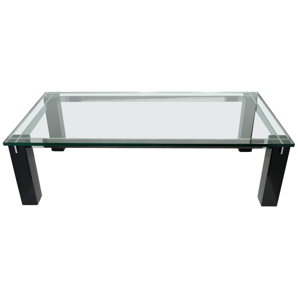 Italian Mid-Century Modern Architectural Coffee Table