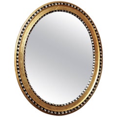 Irish George III Oval Mirror