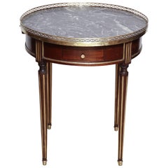 Louis XVI Marble-Top Boulilotte Table