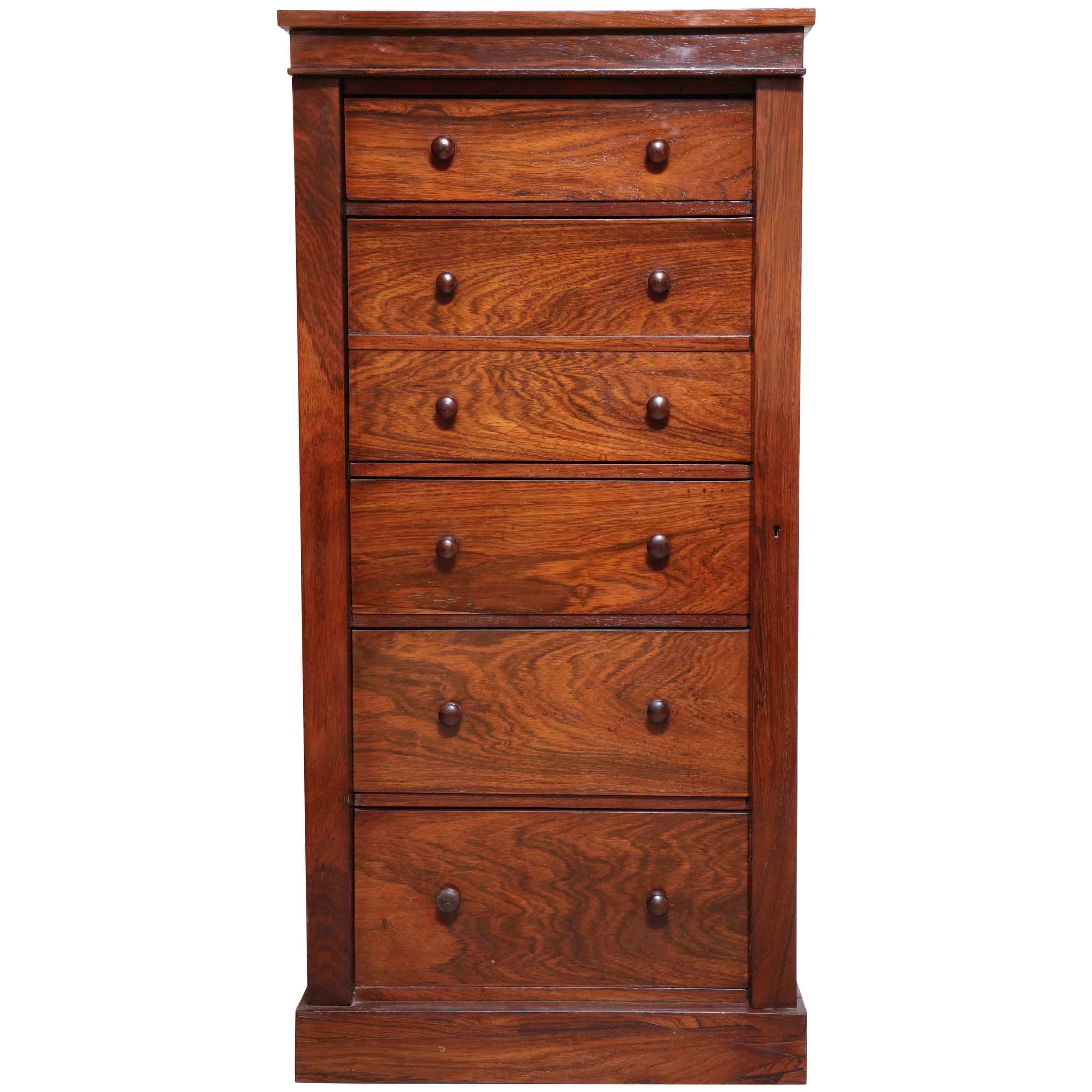 English Wellington Chest of Drawers