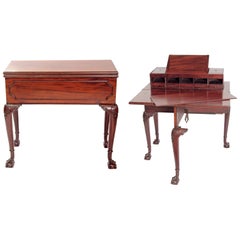 Mesa Arlequín de Caoba Jorge II