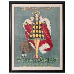 "Crémant du Roi" Color Lithographic Poster by Leonetto Cappiello