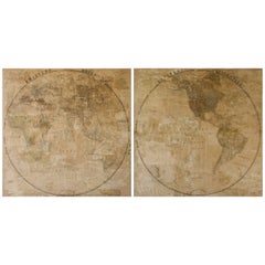 Pair of Late 18th Century Maps from Italy