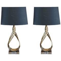 Superb Pair of Vintage Original Chapman Table Lamps