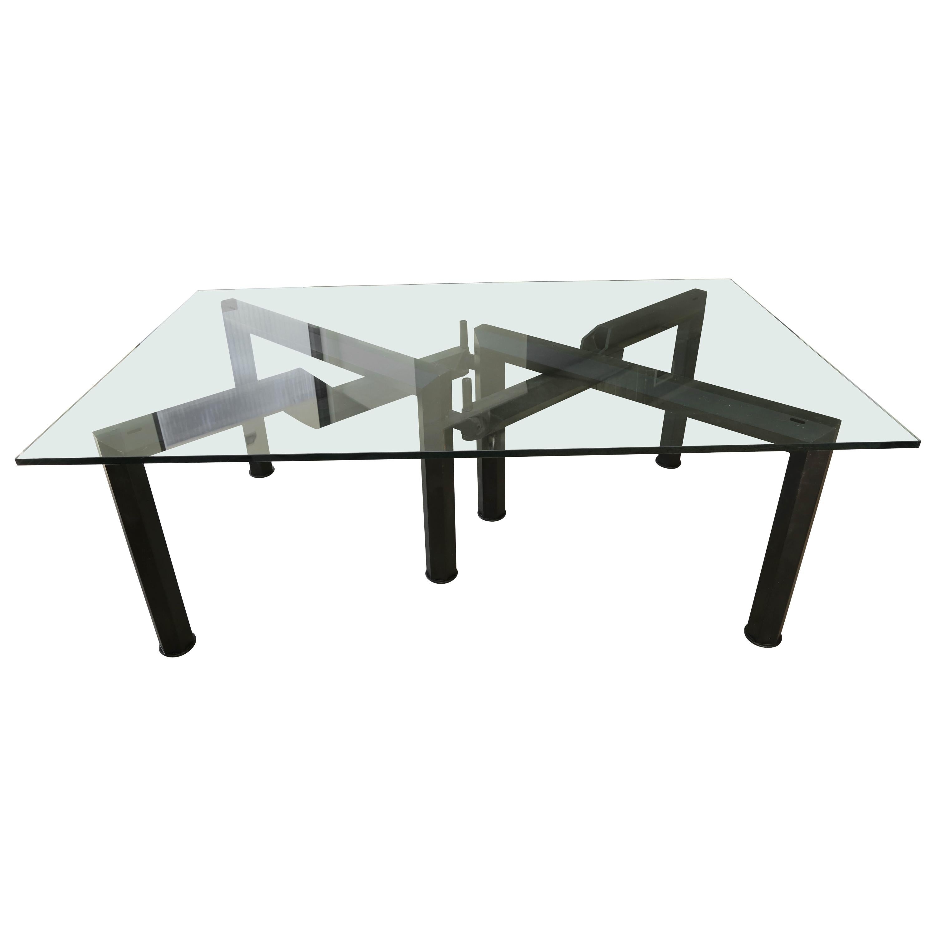 Monumental Dining Table Base by Bruno Rota