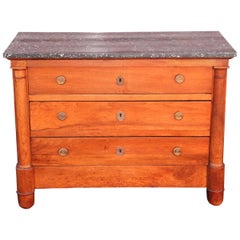 Superb 19th Century French Chest of Drawers with Marble Top