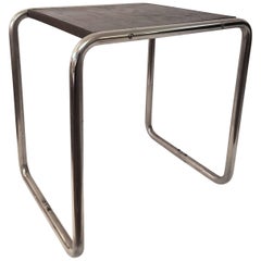 Very Early Marcel Breuer B9 Table, Standardmöbel GmbH Berlin, 1927, Bauhaus