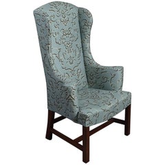 Used High Wingback Wing Armchair in George III Style