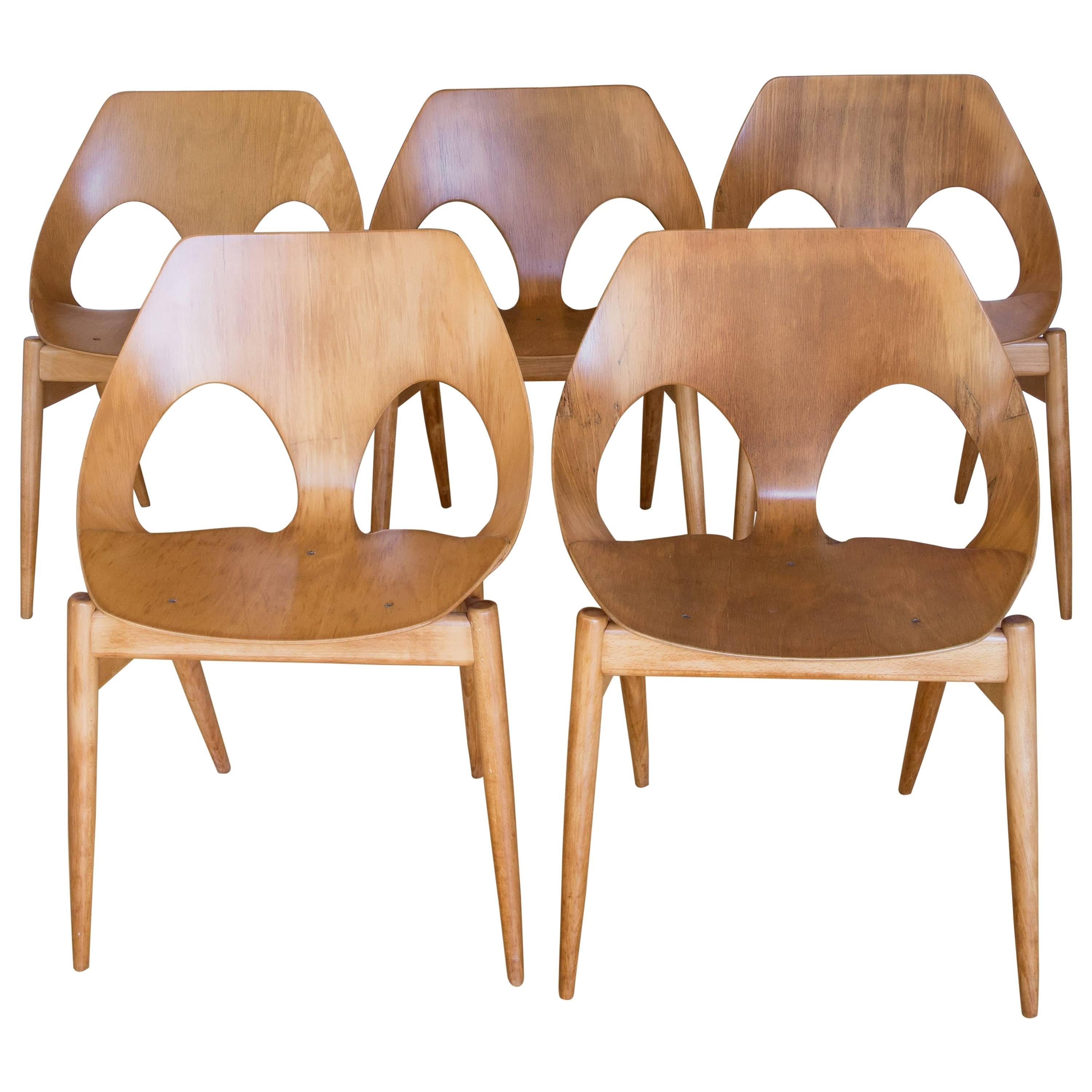 Set of Jason Chairs by Carl Jacobs for Kandya For Sale