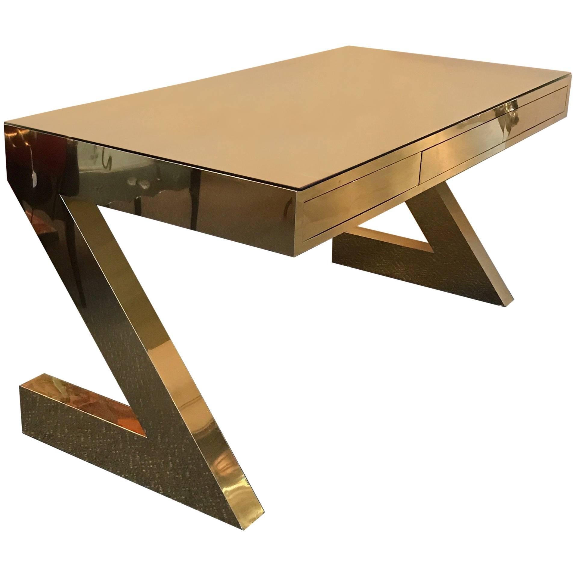 Chic Midcentury Modern Z Desk 