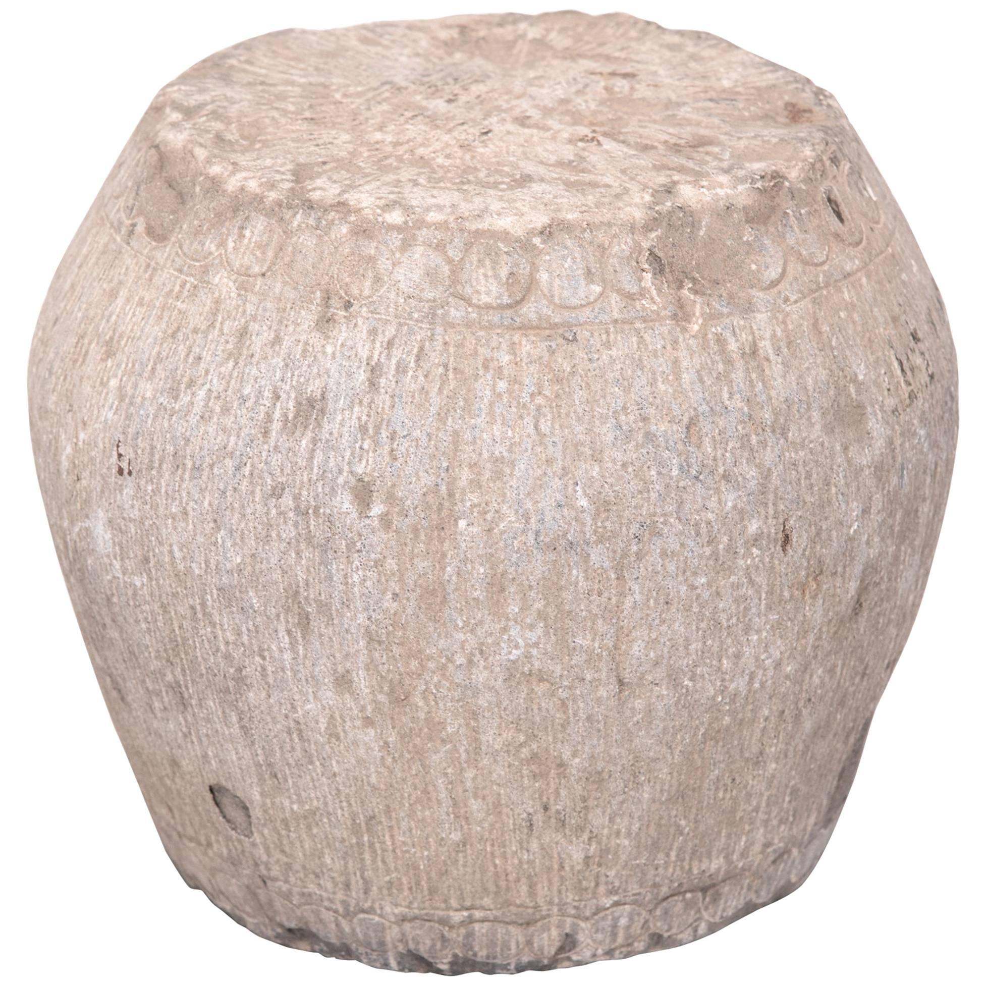 Chinese Petite Stone Drum