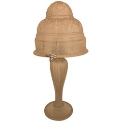 French Art Deco Table Lamp by Gênet et Michon
