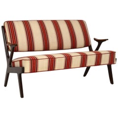 1960s Swedish Vintage Two-Seat Sofa