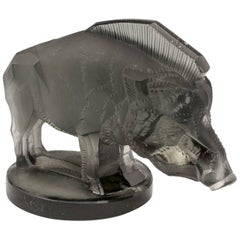 Rene Lalique Sanglier / Wild Boar Car Mascot