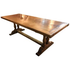 French Farm Table or Trestle Table