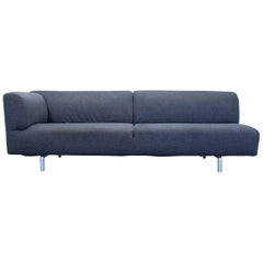 Cassina Met Designersofa Anthrazit Grau Dreisitzige Couch Modern