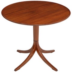 Scandinavian Modern Frits Henningsen Mahogany Side Table, circa 1940s