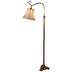 Antique Spanish Bronze Adjustable Floor Lamp