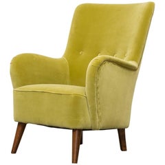 Apple Green Theo Ruth Lounge Chair for Artifort