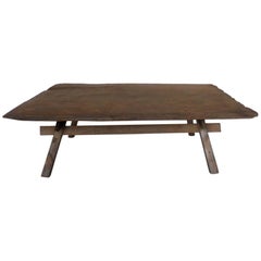 Primitive Coffee Table With Straight Legs