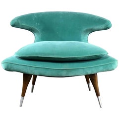 Retro MCM Karpen of California Horn Chair