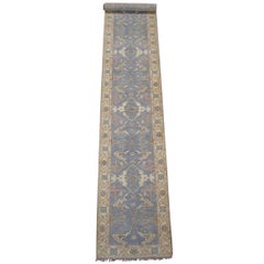 Slate Blue Oushak Runner