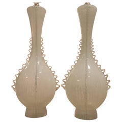 Midcentury Murano Lamps by Dino Martens - Incamaciato