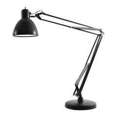 Vintage "Naska 1" Aluminum and Steel Table Lamp Designed by FontanaArte