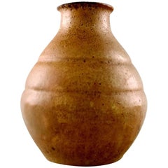 Early Unique Patrick Nordstrom, Own Workshop, Pottery Vase, 1910s
