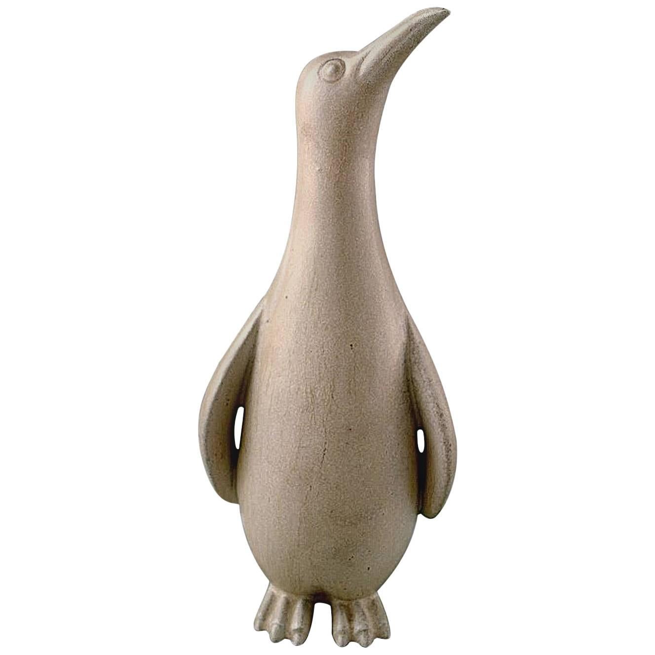 Rörstrand / Rorstrand Stoneware Figure of Gunnar Nylund, Penguin