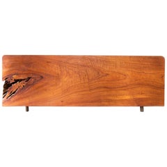 Herbeh Wood Bold Rectangular Cedar Wood Coffee Table or Bench