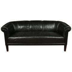 Leather Chesterfield Sofa From Denmark, circa 1920