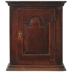 Antique Rare Provincial Georgian Table Cabinet