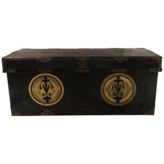 Antique Massive Japanese Nagamochi Chest